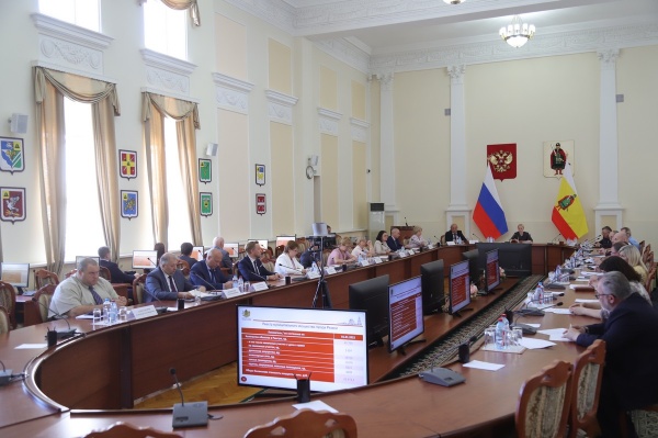 Председатель принял участие в заседании комиссии по координации работы по противодействию коррупции в Рязанской области